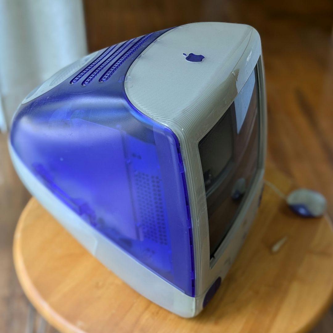 【ジャンク】iMac G3 グレープ　マウス　セット