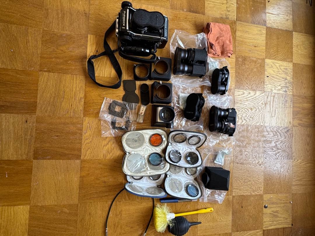 フィルムカメラ mamiya c220 professional f