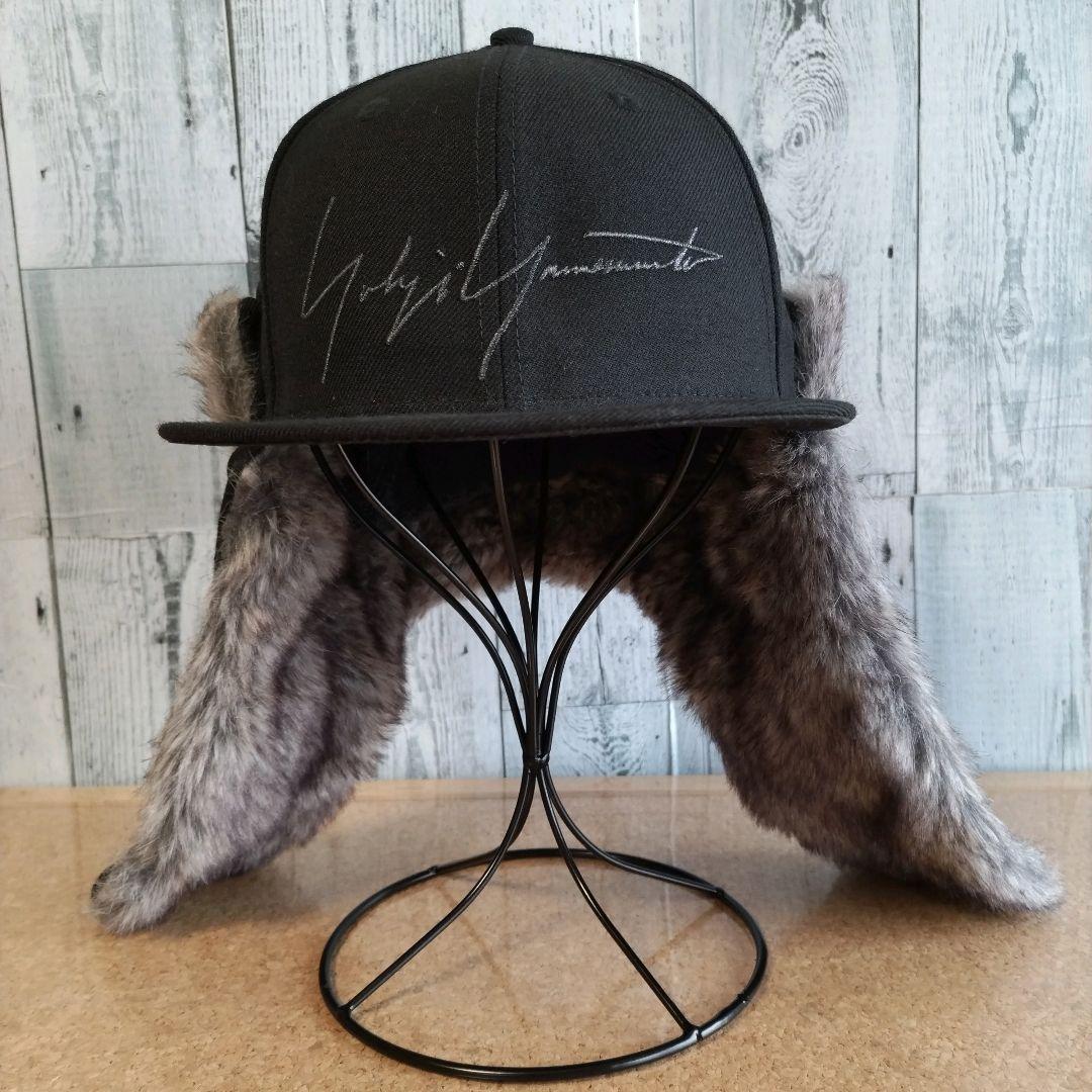 a61【入手困難】ヨウジヤマモト♤ニューエラー　ファー付きキャプ　最高デザイン