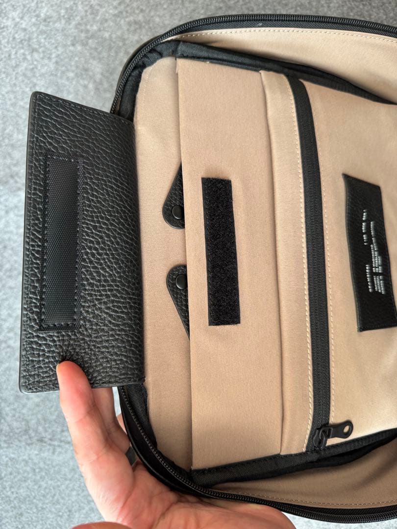 GRAMS28 バックパック150 デイパック イタリアン レザー ブラック