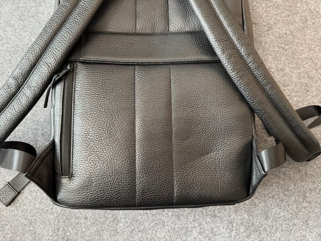 GRAMS28 バックパック150 デイパック イタリアン レザー ブラック