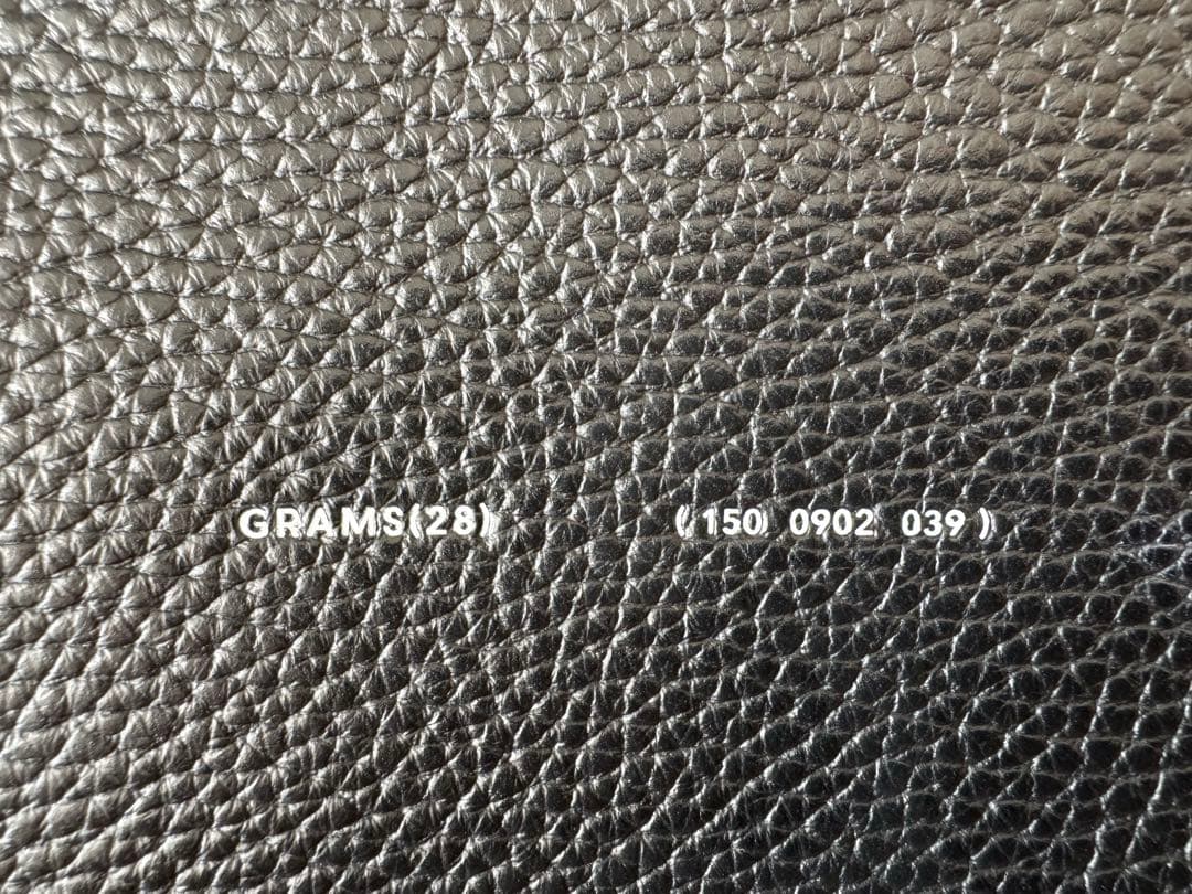 GRAMS28 バックパック150 デイパック イタリアン レザー ブラック