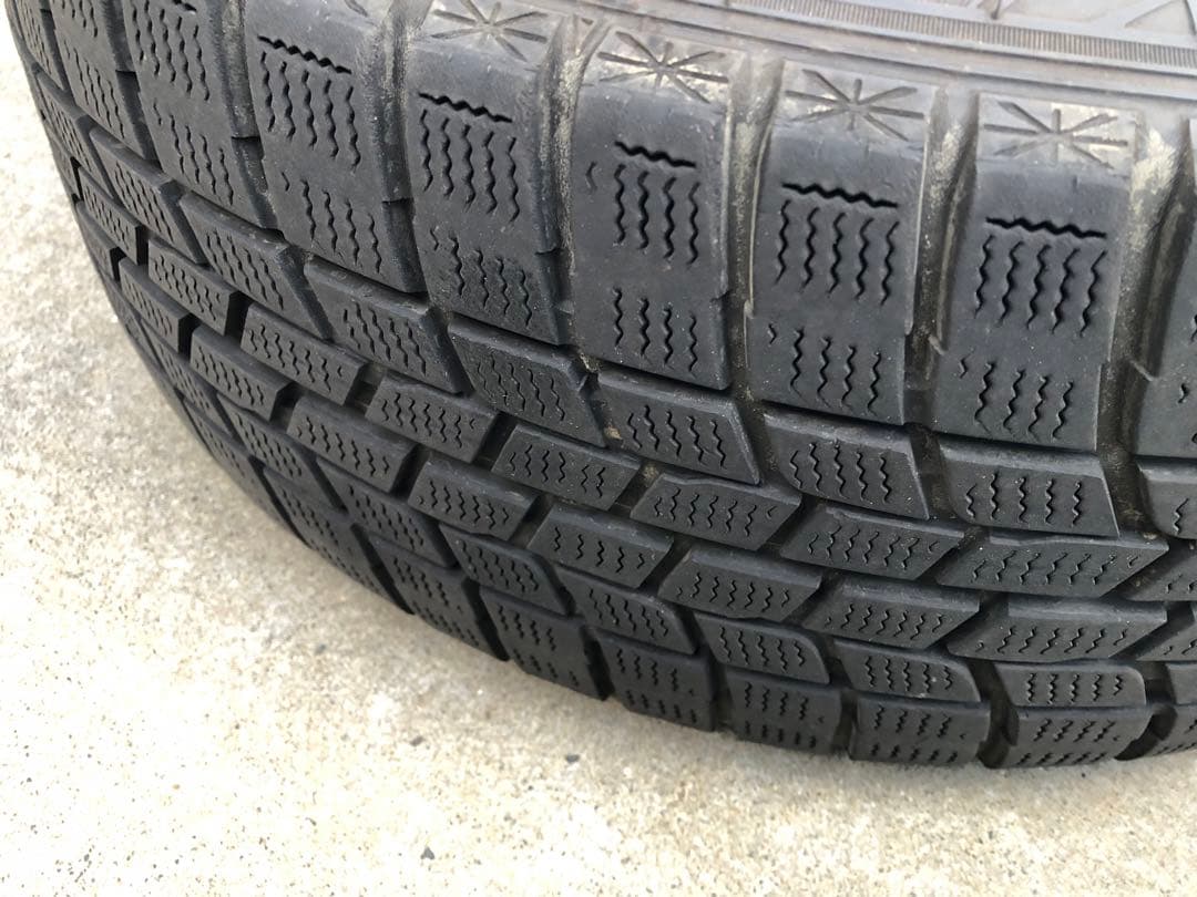 ボルボ純正7.5J×17×45 215/50R17アイスナビ6付ホイールセット