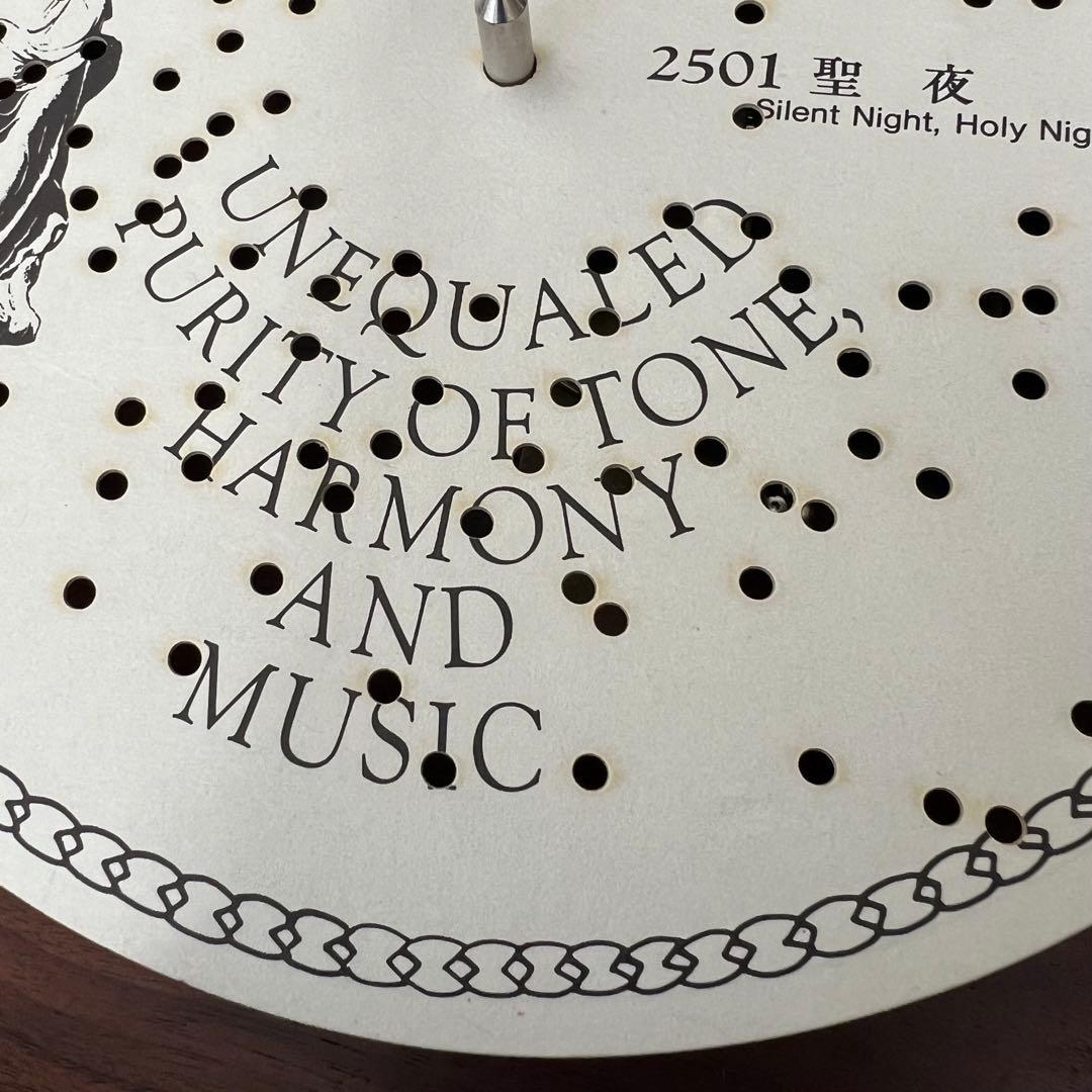 動作確認済〈Sankyo〉Organette オルガニート◎ディスク式オルゴール