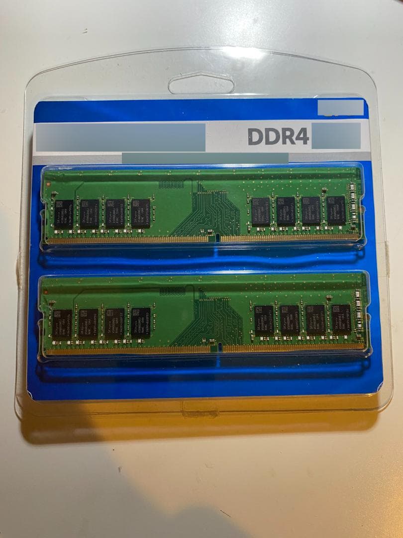 SK hynix DDR4 3200AA 16GBメモリ 2枚（8GB x2)