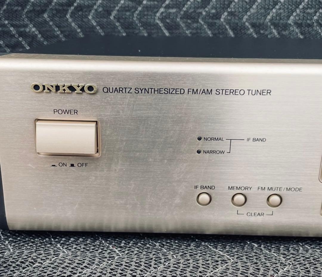 ONKYO T-412 FM/AMステレオチューナー