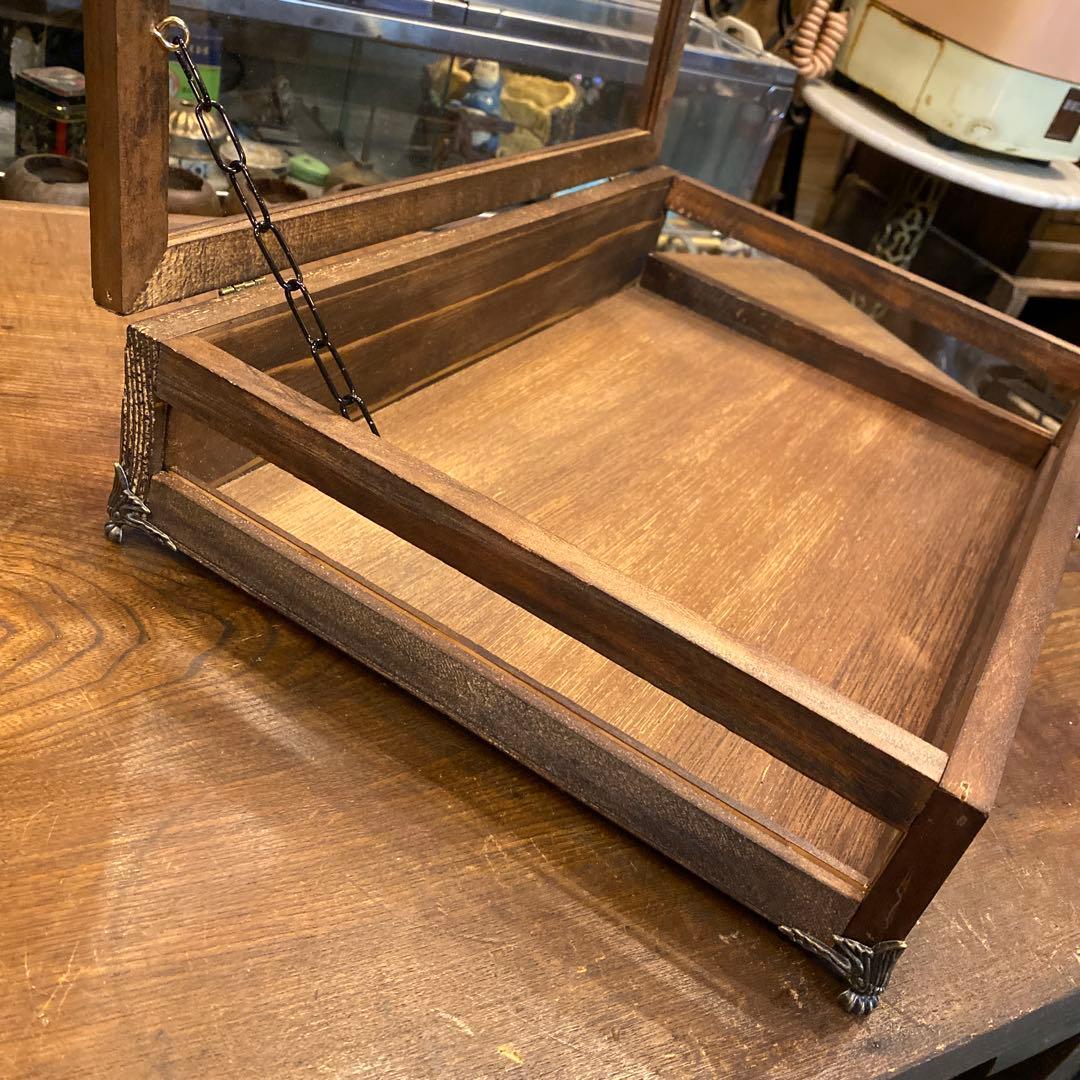 4面木製ガラスケース①