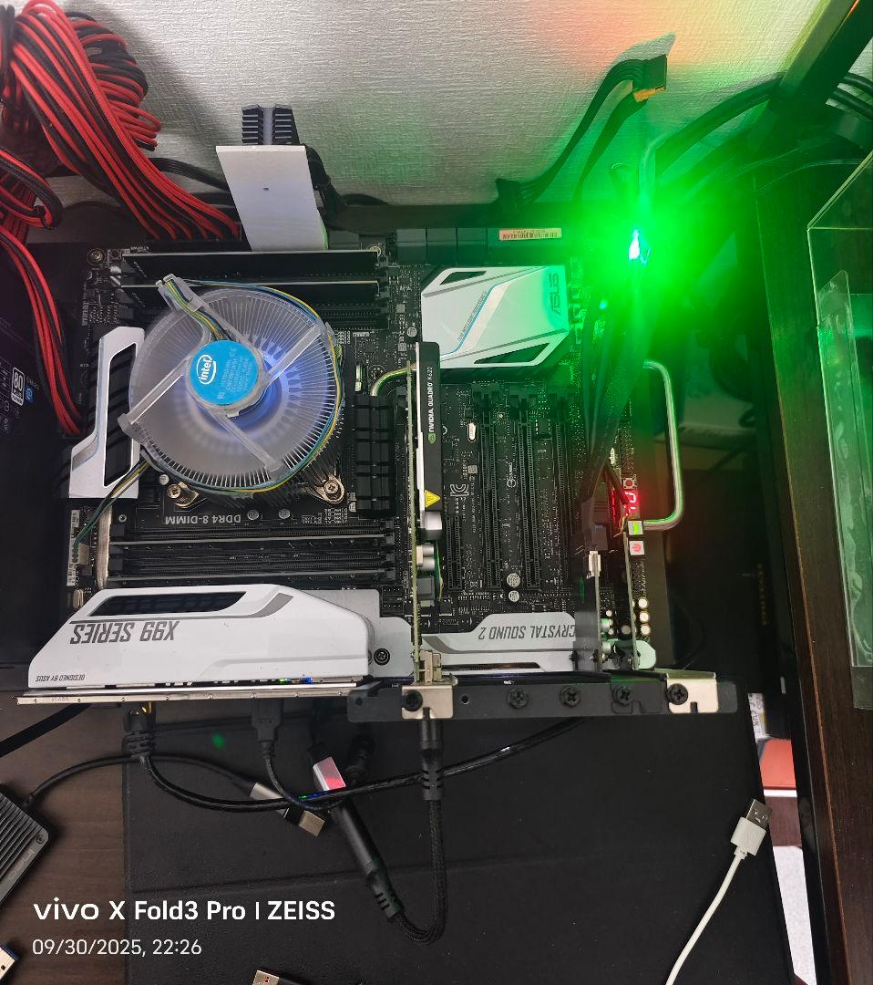 [セット] ASUS X99 + i7-5930K + RAM/GPU