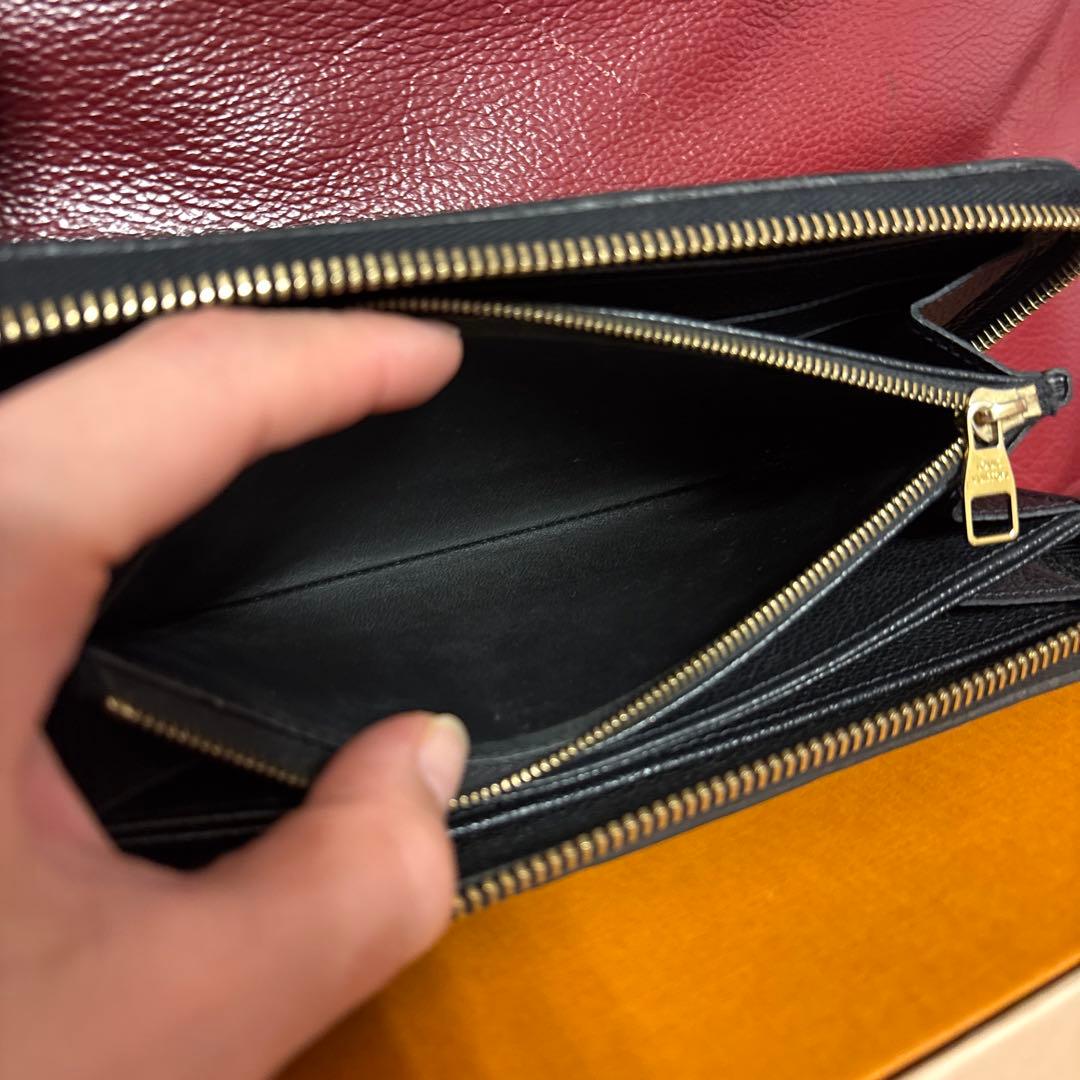 【美品】 ルイヴィトン アンプラント ジッピーウォレット 長財布