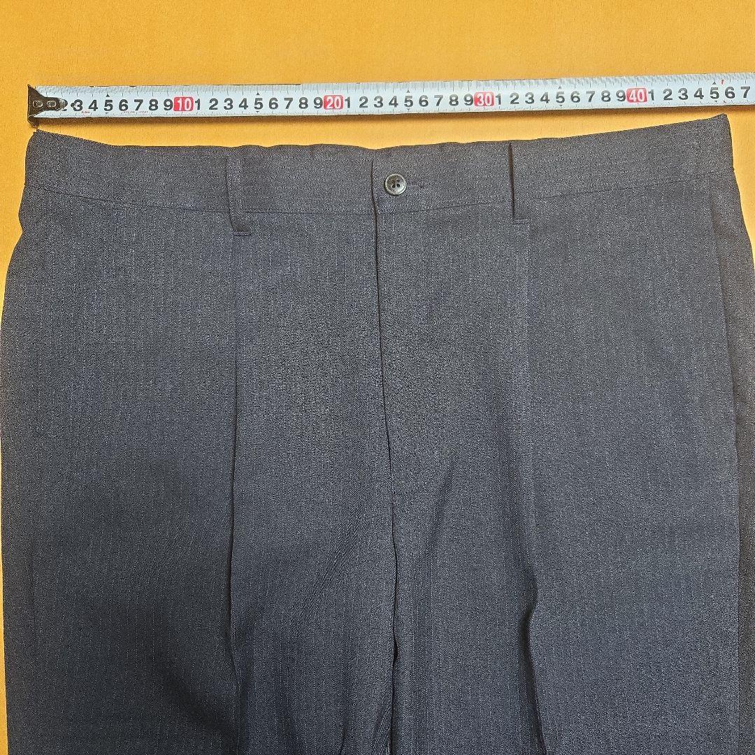 美品　レディフレディ　160B　スーツ5点セット　紺　卒服　ストライプ　キャット