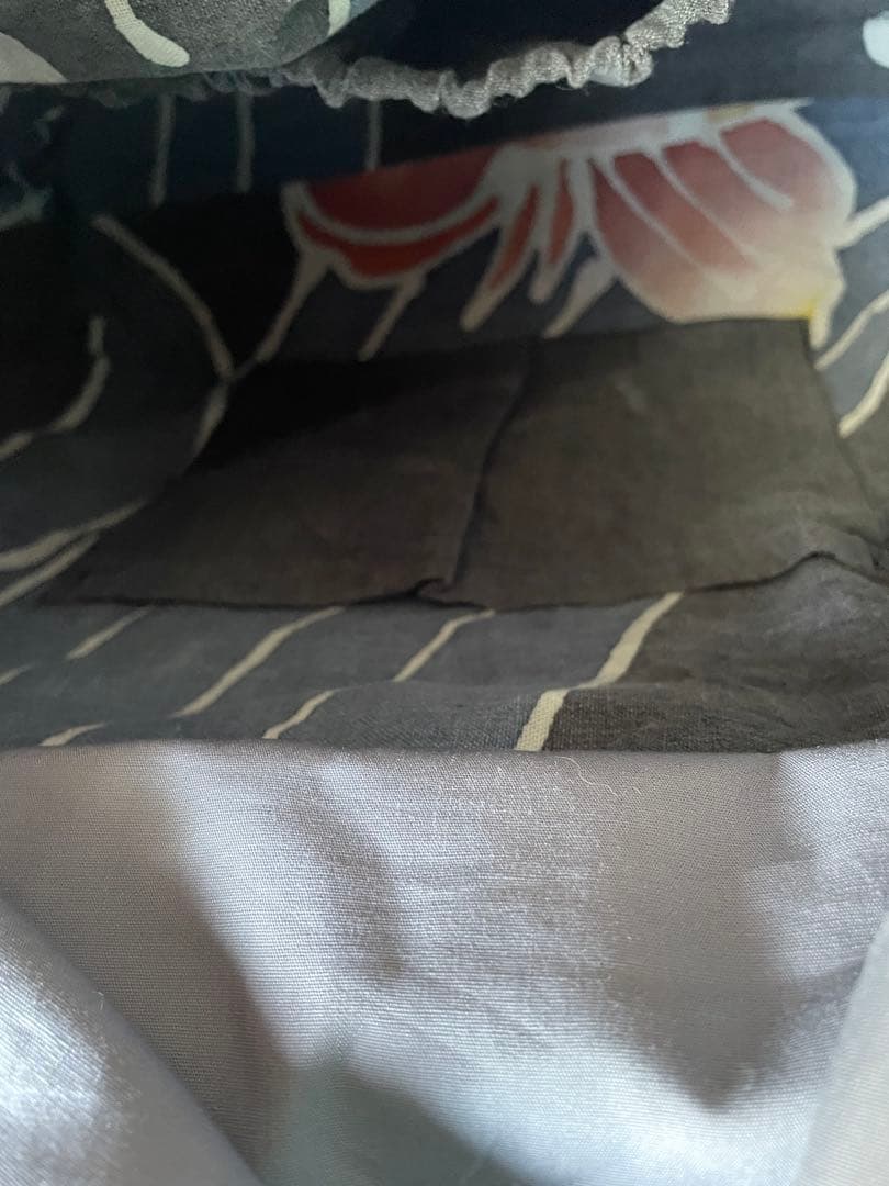 c*o様 竹　ダークブラウン編み込みデザインかごバッグ