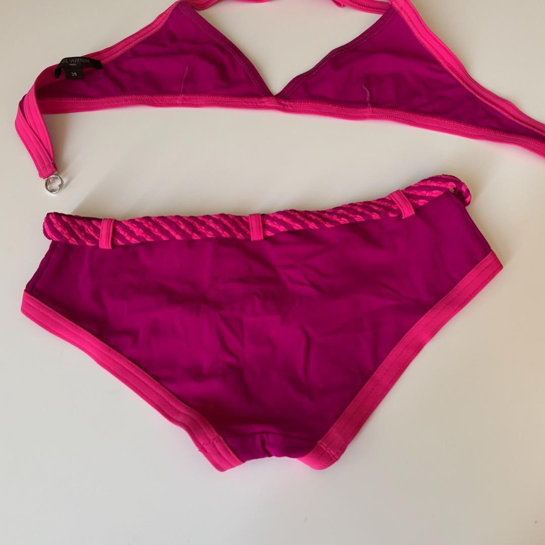 Louis Vuitton ピンク セパレート水着