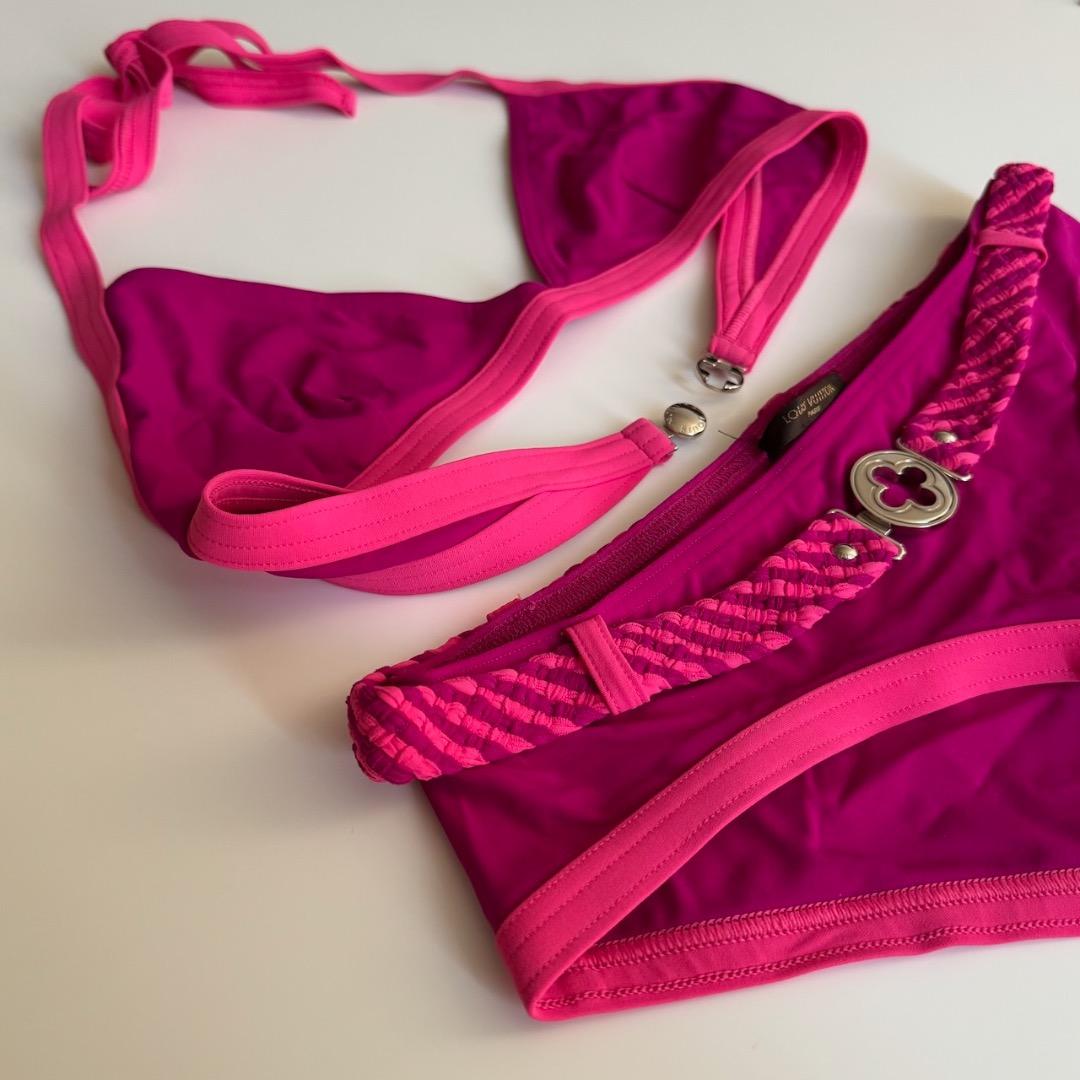 Louis Vuitton ピンク セパレート水着