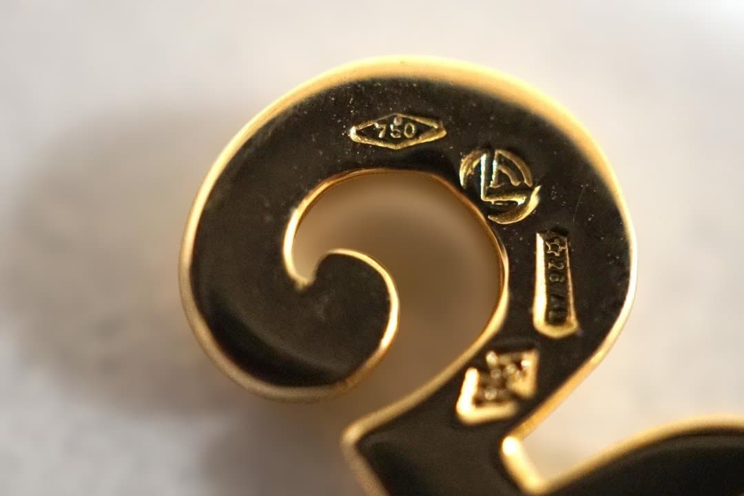 【美品】フランクミュラー ナンバーチャーム K18 75018金 約2.15g