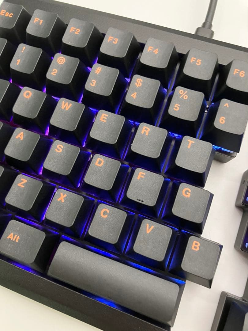 Mistel Barocco MD770RGB 分割型キーボード US配列 黒軸