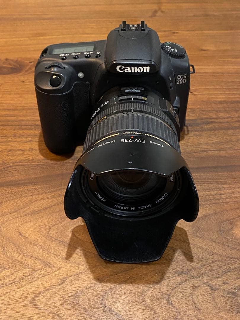 Canon EOS 20D デジタル一眼　EF-s 17-85 動作品※注