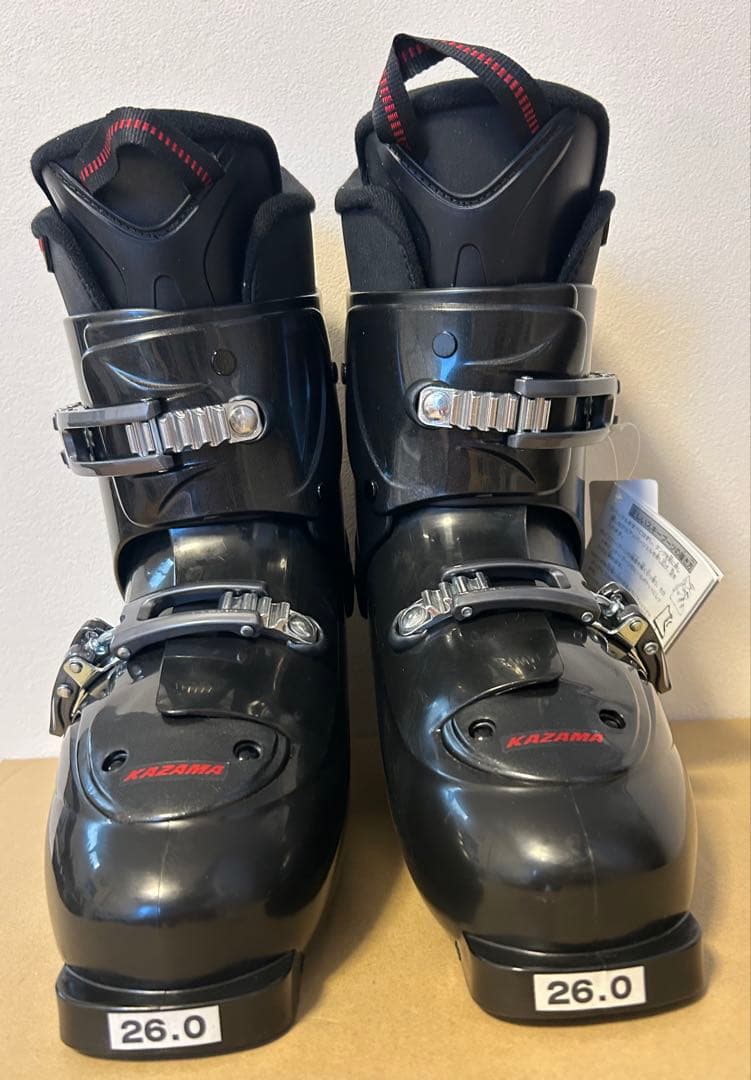 新品タグ付 カザマ KAZAMA WINTER HIGH スキーブーツ 26cm
