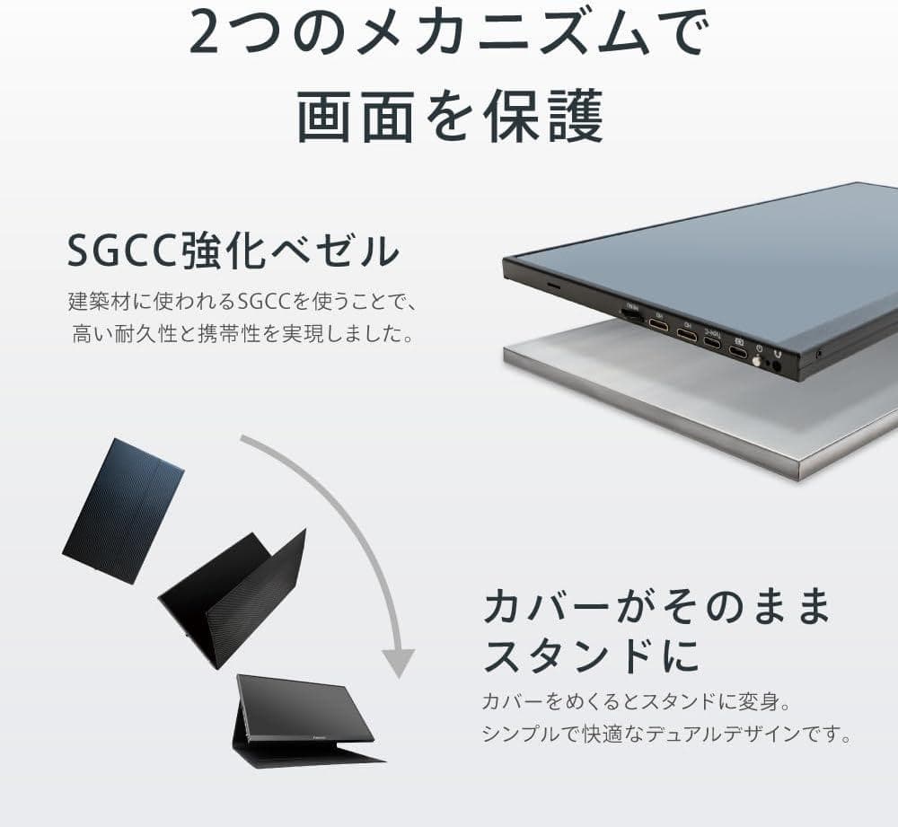 FUNLOGY モバイルモニター【14\" / 615g / フルHD】