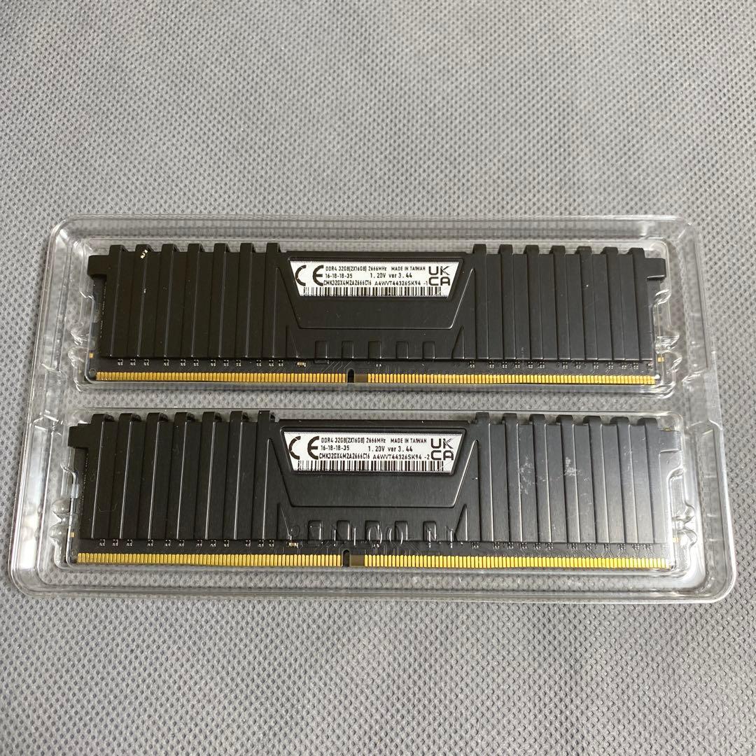 CORSAIR DDR4-2666MHz メモリ 32GB [16GB×2枚]