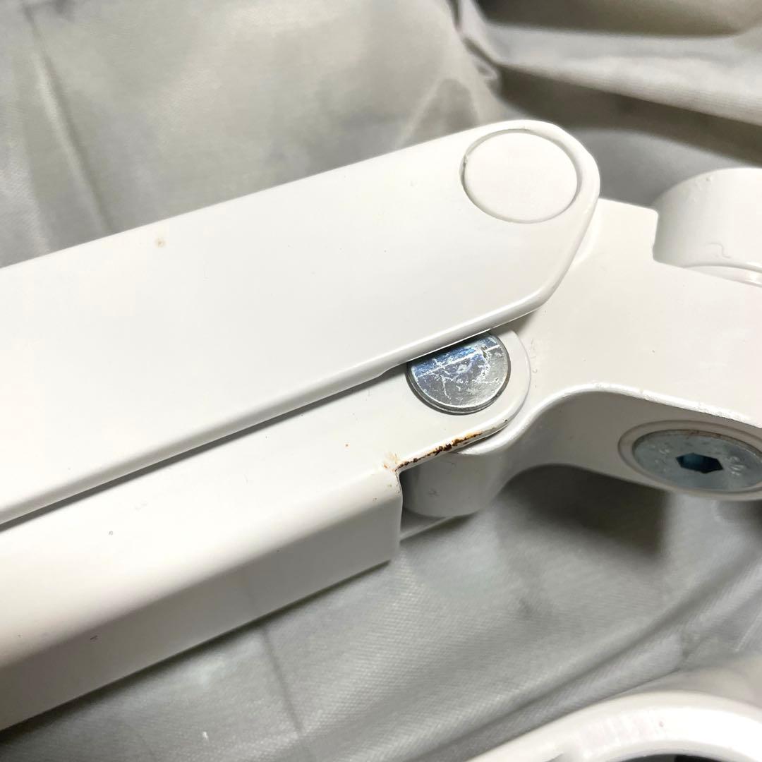 pixio モニター ホワイト アーム ホワイト