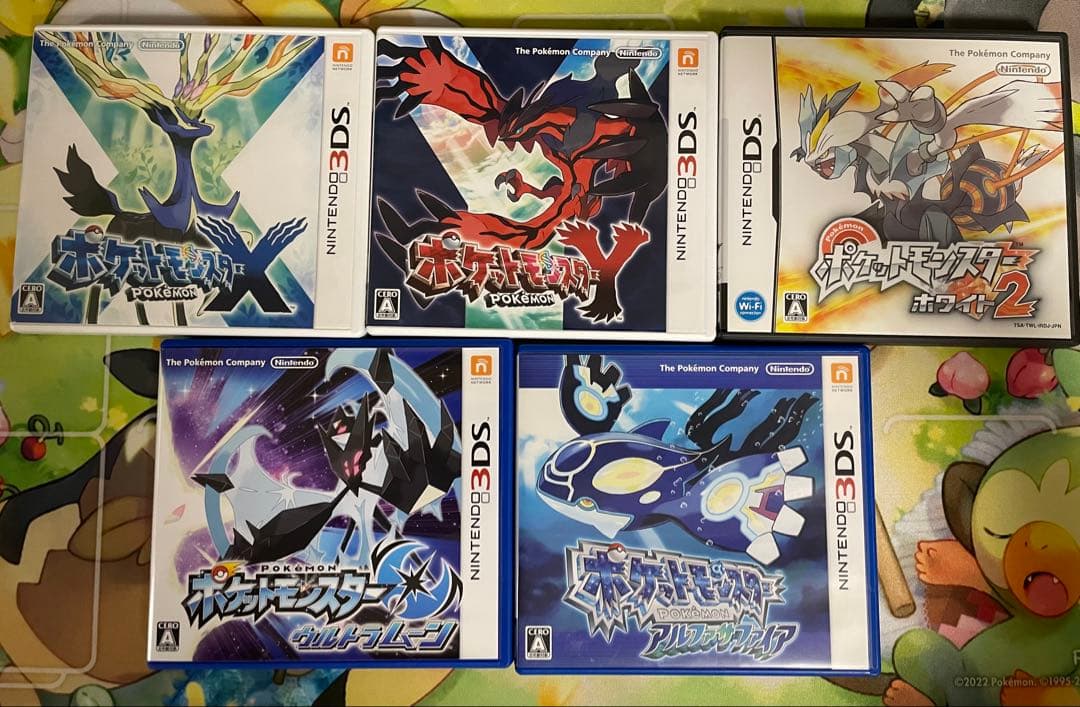 ポケットモンスター ソフト　DS 3DS 5本セット