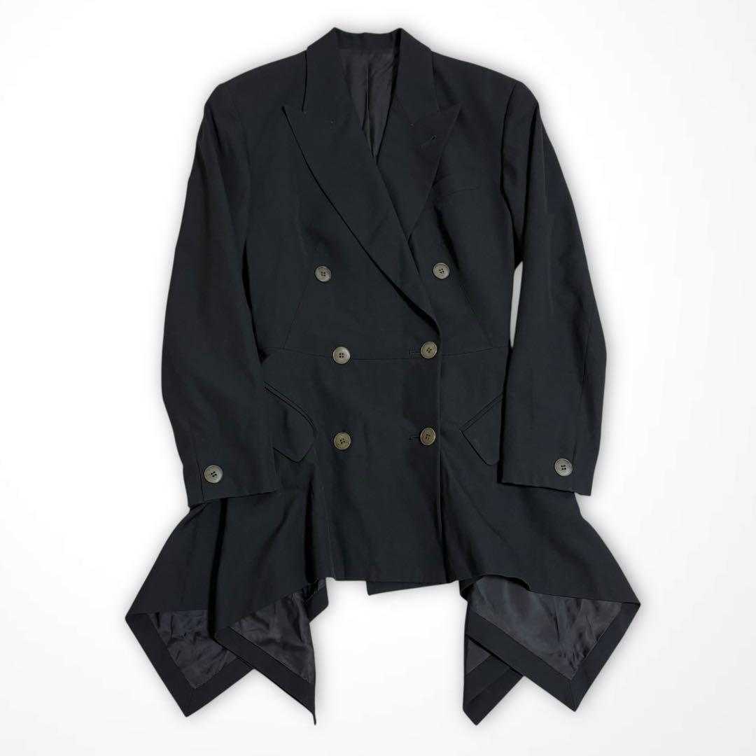 JEAN PAUL GAULTIER 裾変形 ダブル テーラードジャケット