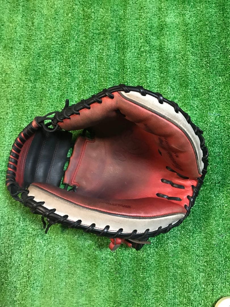 ハタケヤマ　軟式キャッチャーミット　即戦力！