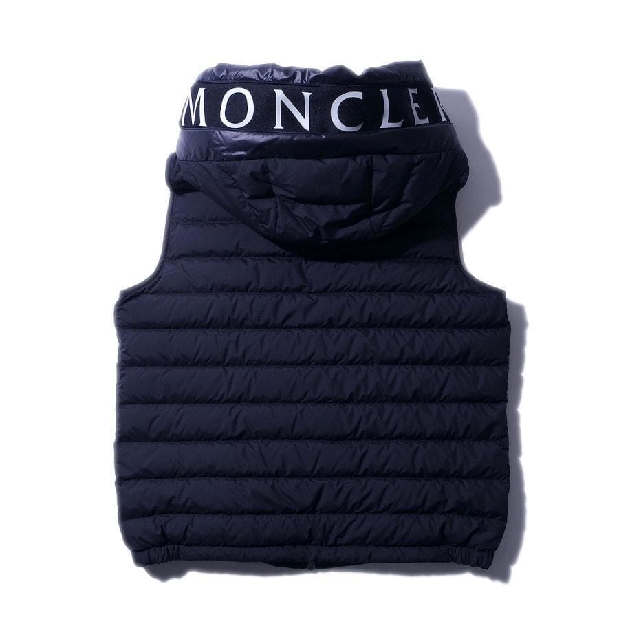 ハ*ラ様 【新品】MONCLER ベスト BOURGET ネイビー 新作　希少サ