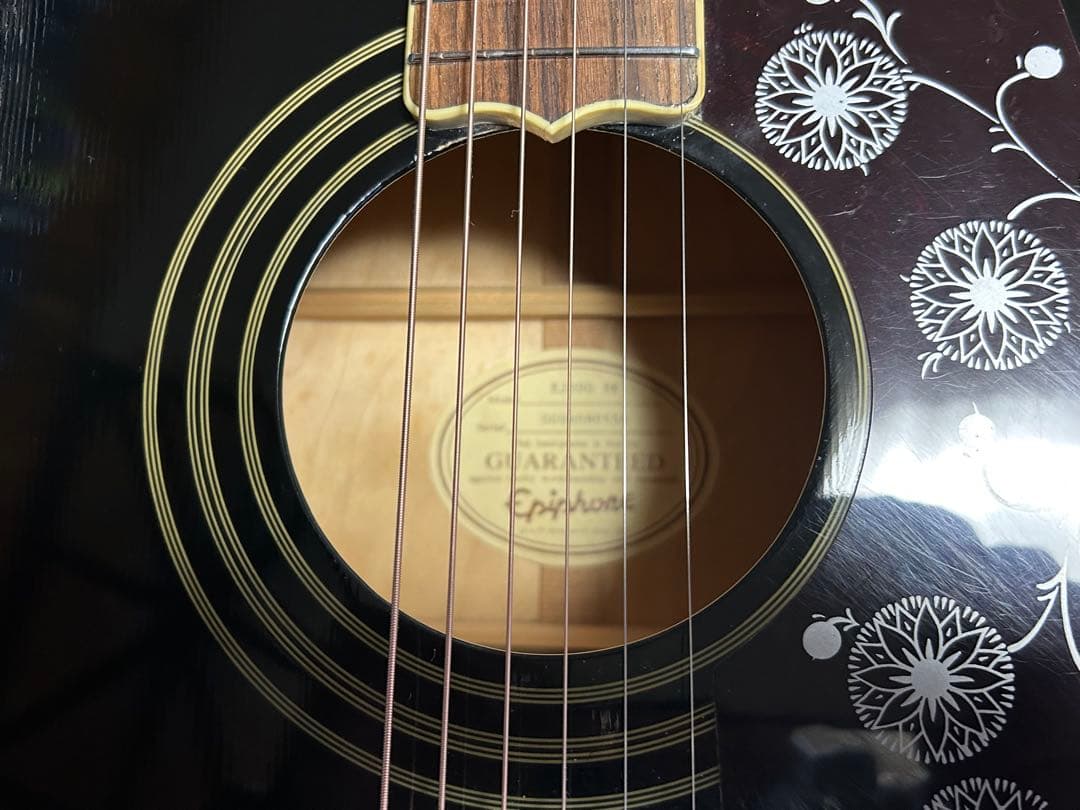 エピフォン　EPIPHONE by Gibson EJ-200 BK ギター