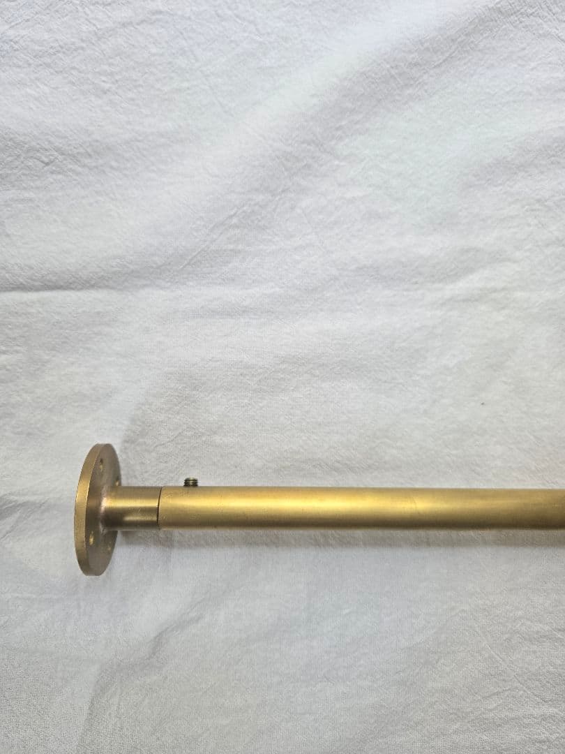 [週末特価]上手工作所　真鍮製 L字天吊りハンガーバー S H220