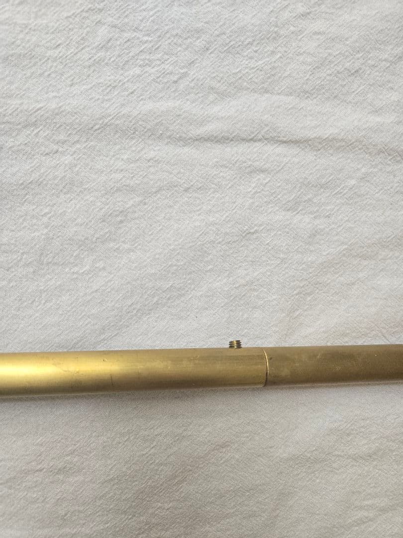 [週末特価]上手工作所　真鍮製 L字天吊りハンガーバー S H220