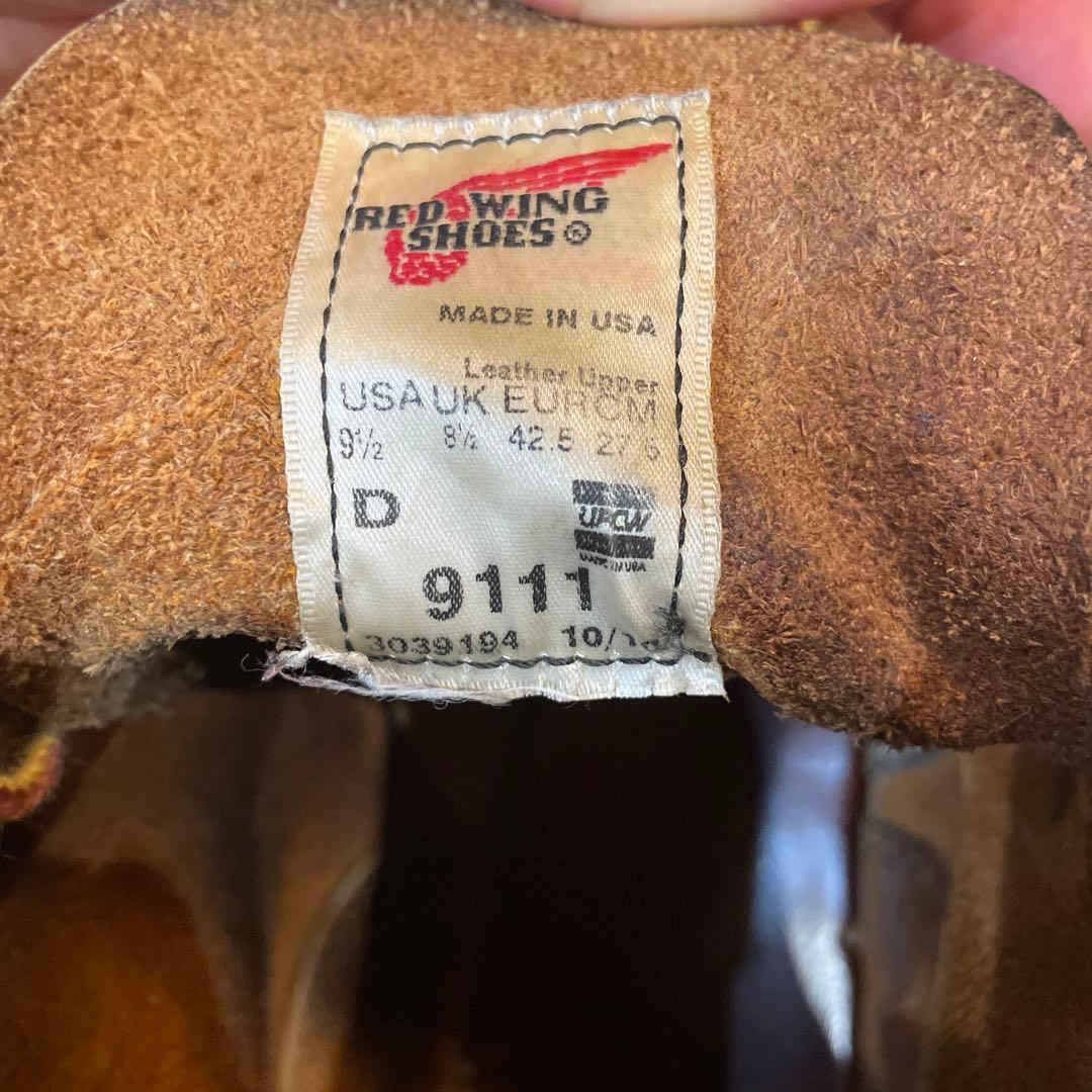 レッドウィング RED WING 27.5cm #9111