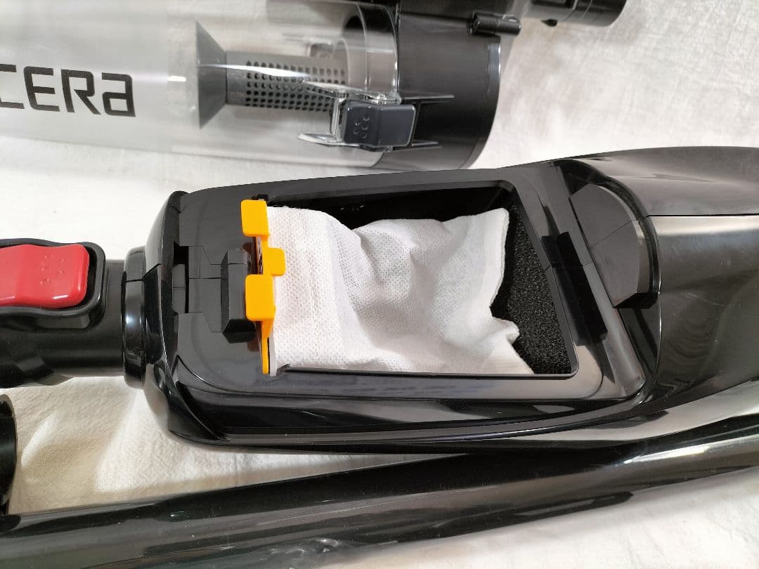 激安　サイクロン式充電式クリーナー 強力90W 18V5.0Ah×1　フルセット