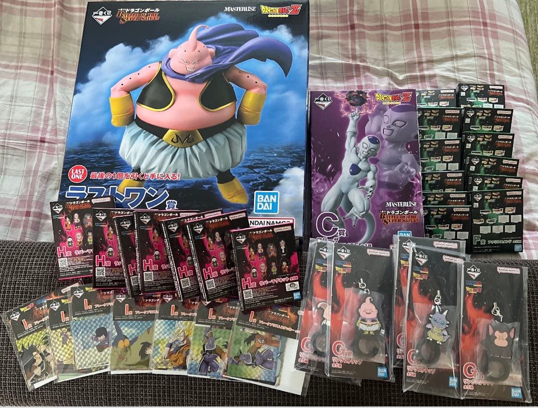 一番くじ ドラゴンボール C賞 ラストワン賞 フリーザ 魔人ブウ フィギュア