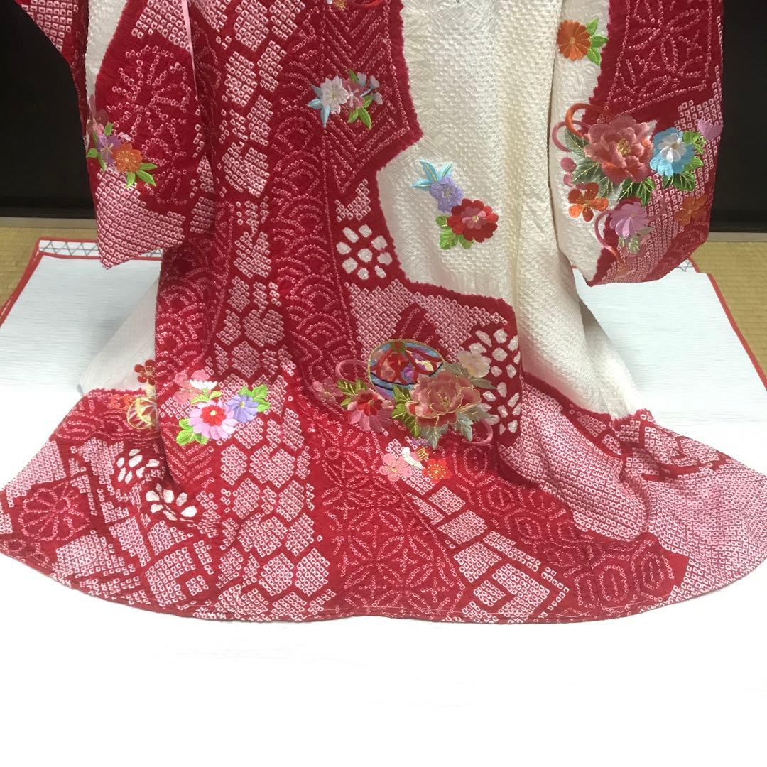 女児総絞り掛け着