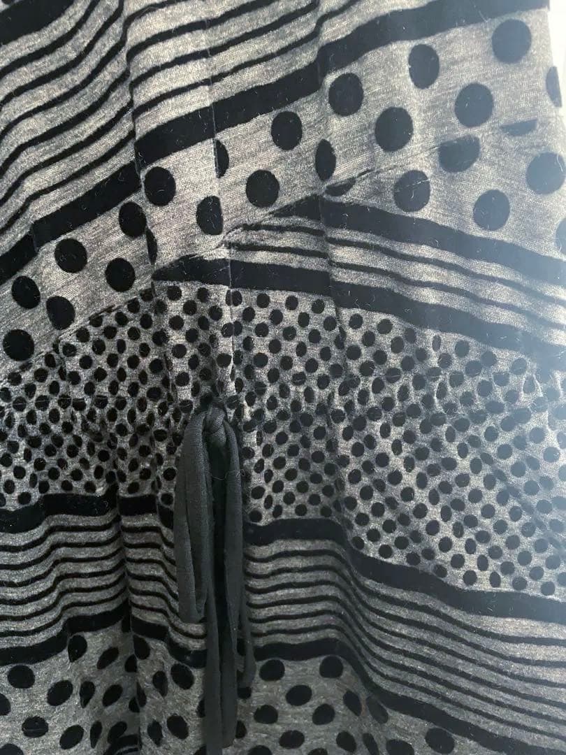 トクコプルミエヴォル/ドット柄Aラインチュニック