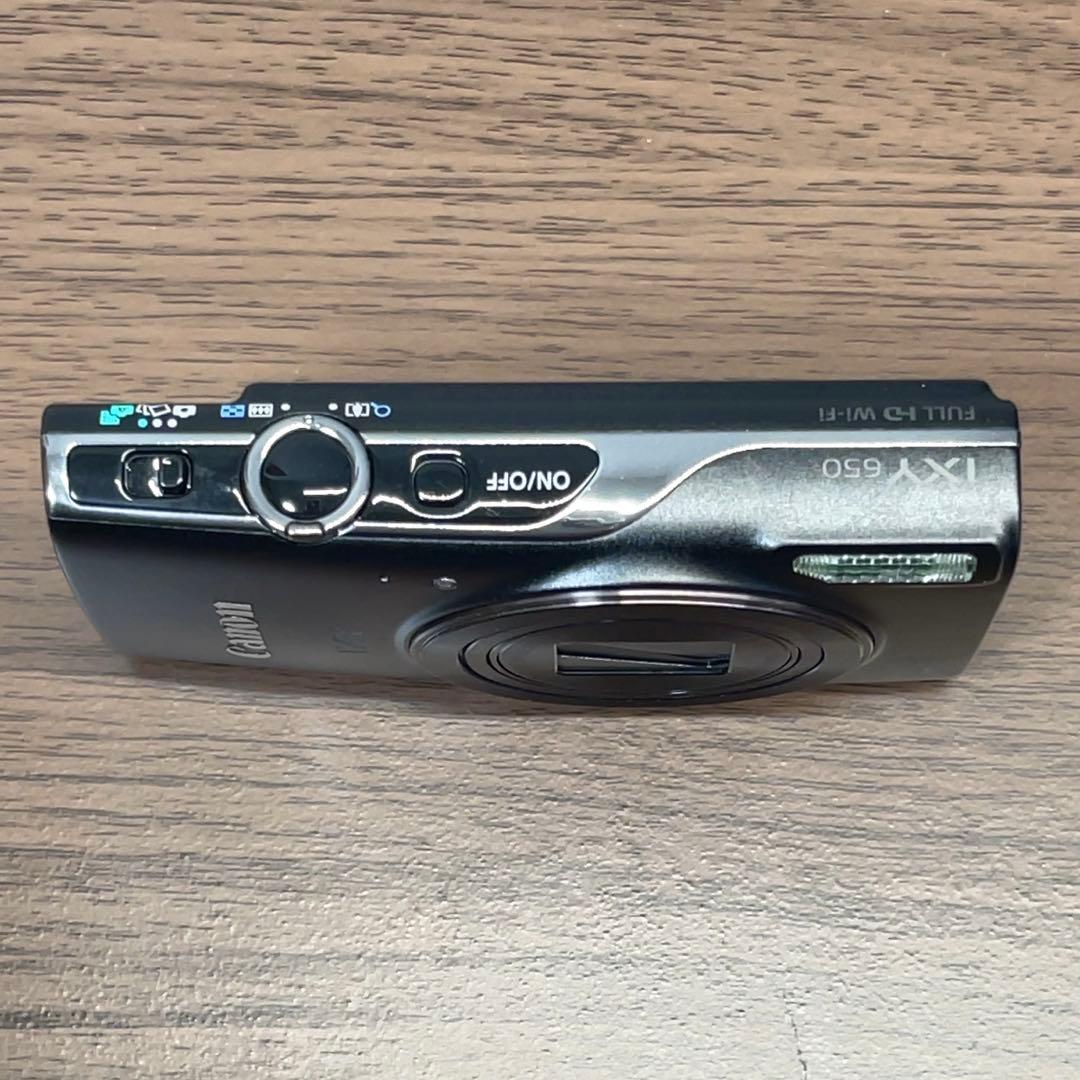 【美品】 Canon IXY650 純正充電器 純正バッテリー ストラップ 付き