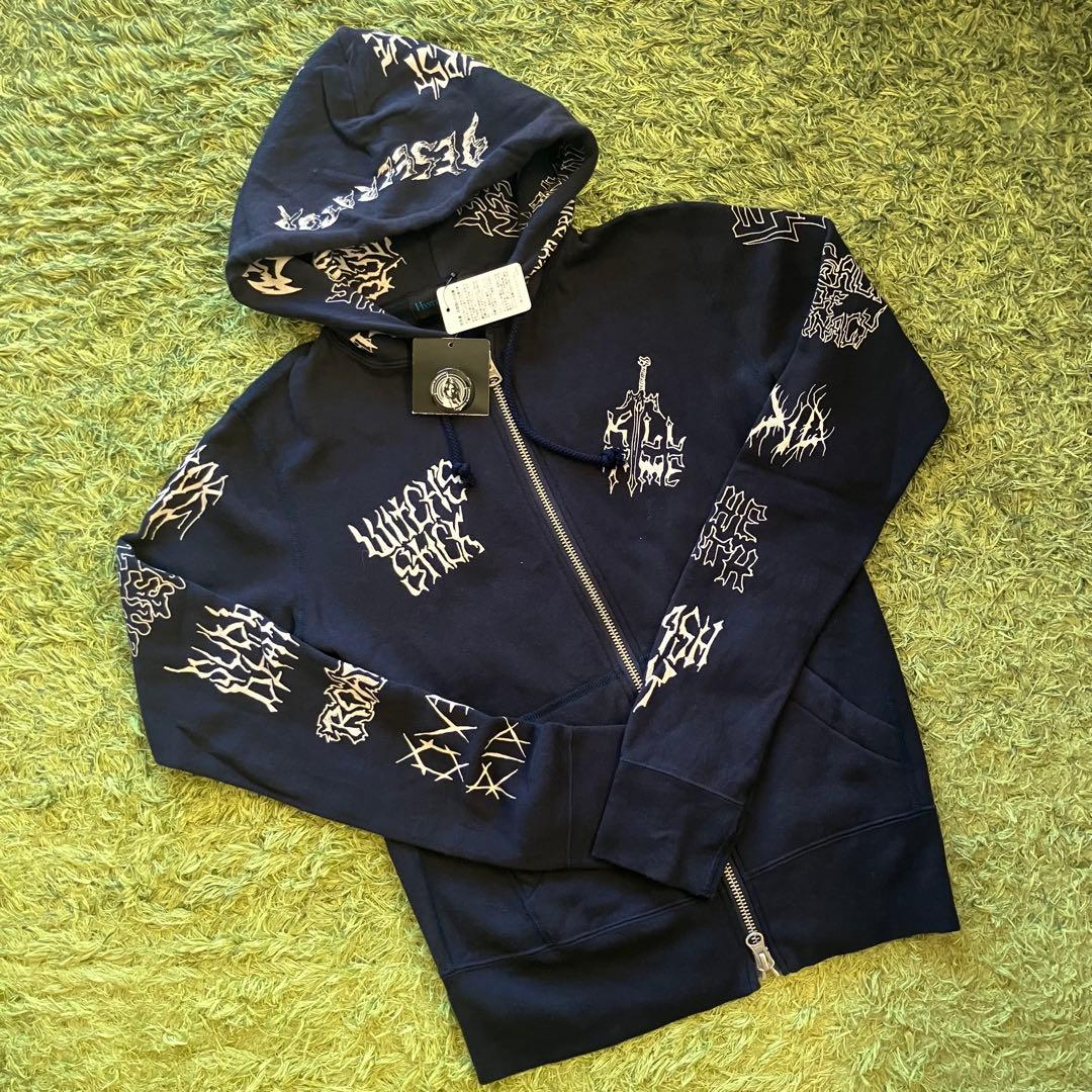 【新品未使用タグ付】ヒステリックグラマー　ジップアップパーカー