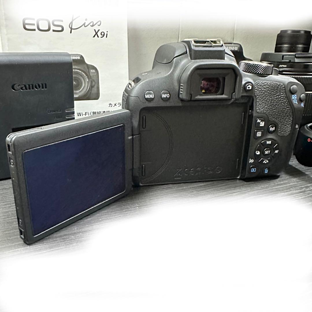 キャノンCanon EOS Kiss X9i 一眼レフ ダブルズームレンズキット