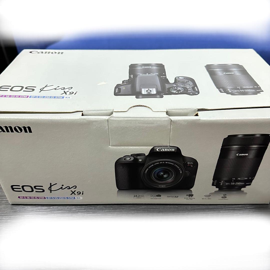 キャノンCanon EOS Kiss X9i 一眼レフ ダブルズームレンズキット