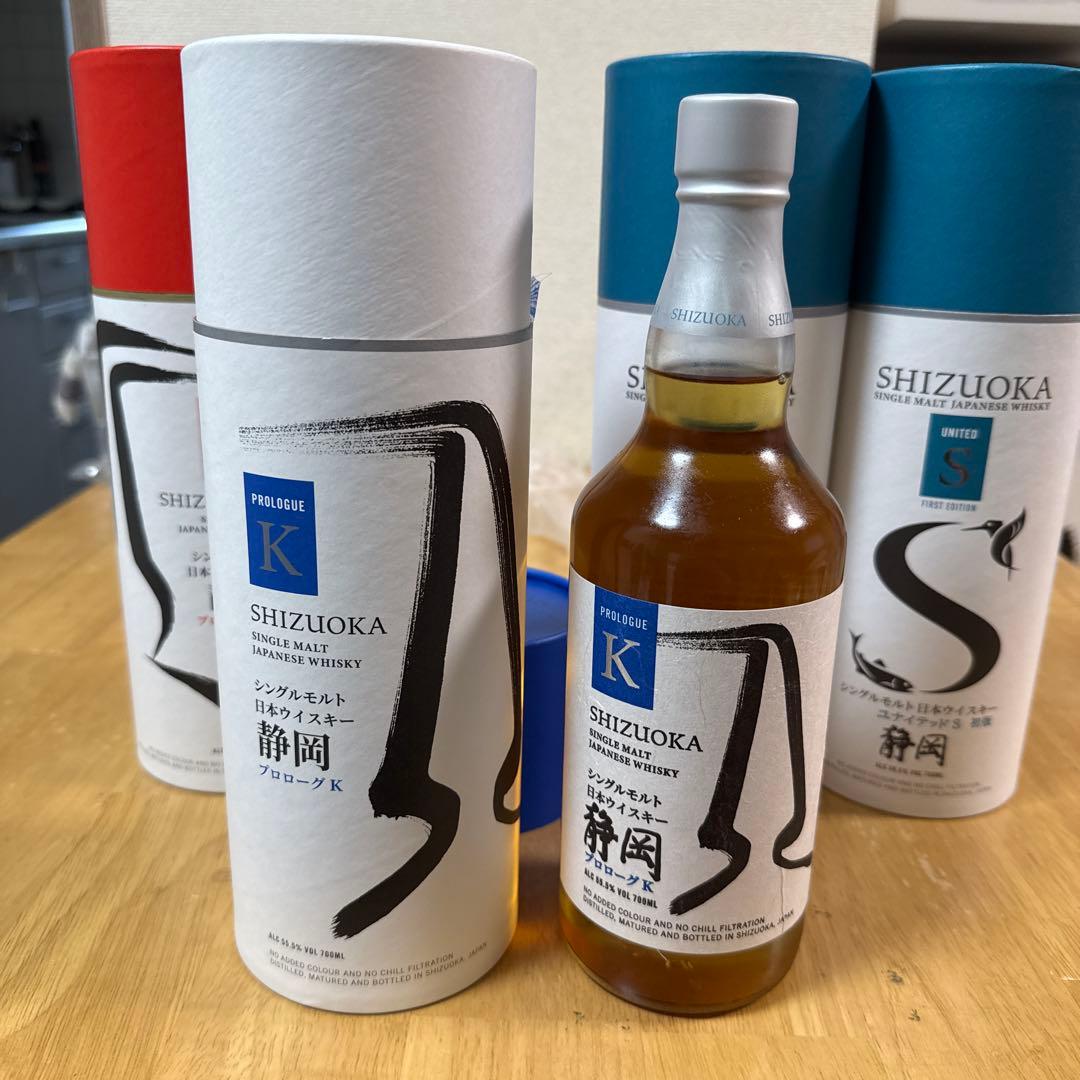 希少ガイアフロー Gaiaflow Shizuoka 静岡蒸留所 4種セット