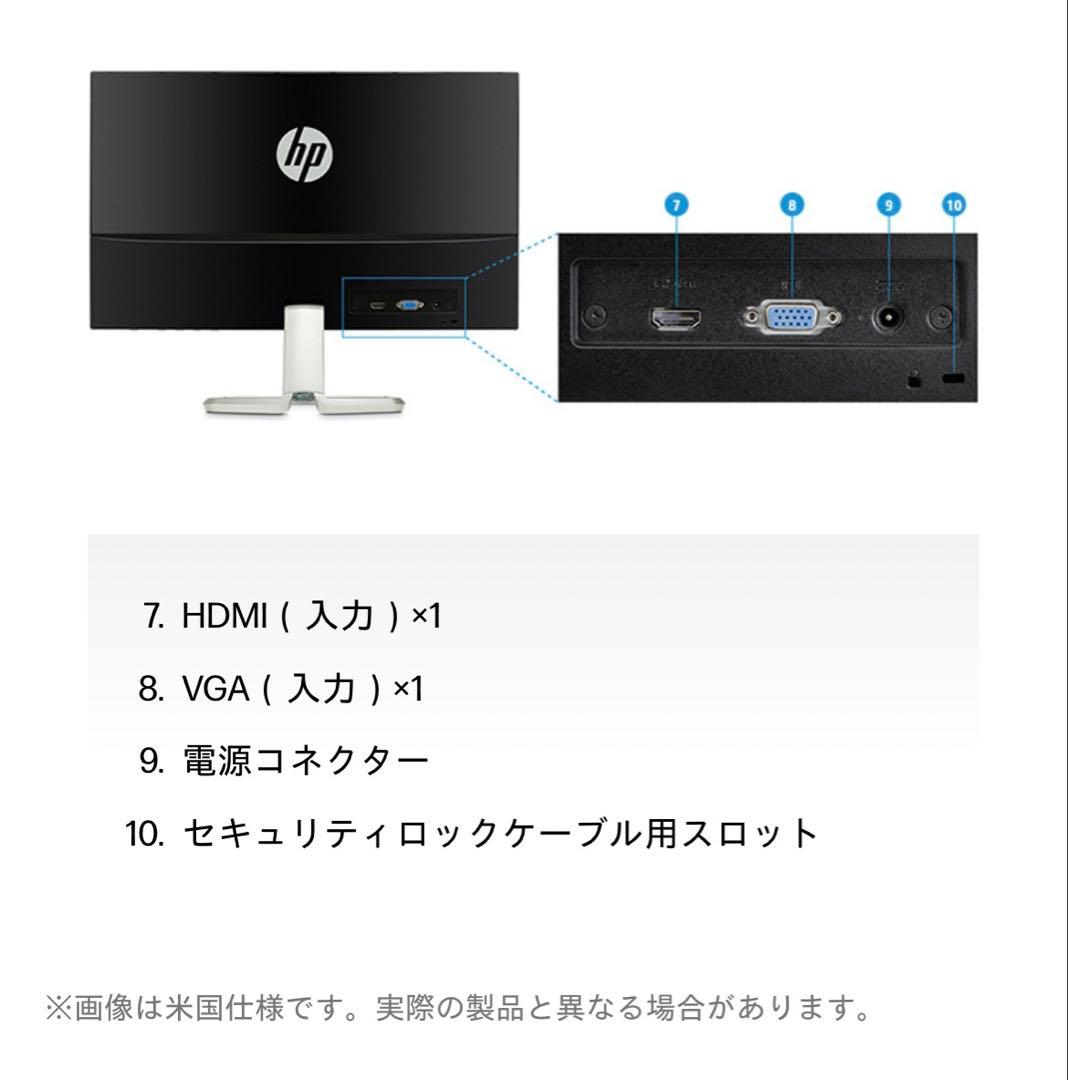 【美品・送料込み】HP 22fw ディスプレイ モニター 21.5インチ