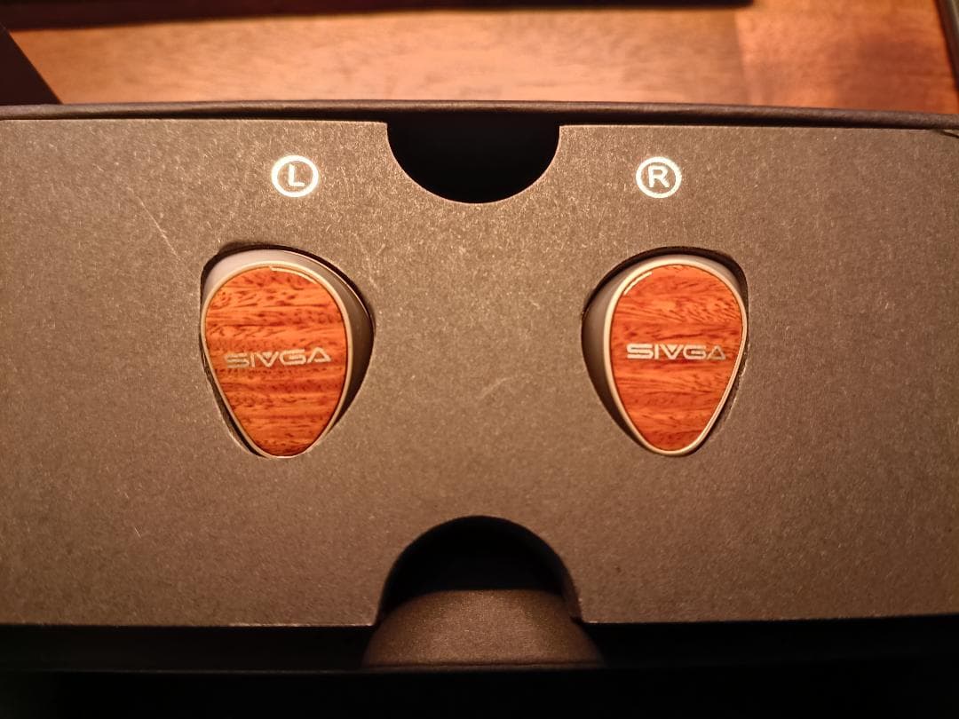 SIVGA QUE-UTG ガラス振動板イヤホン