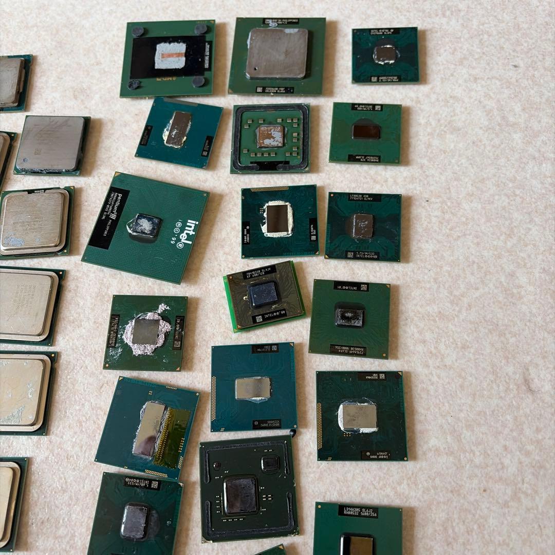 〔ジャンク品〕CPU63枚まとめ売り