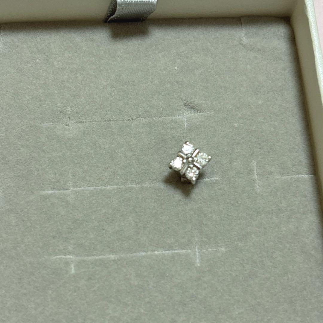 TSUTSUMI プラチナ ダイヤモンド ピアス