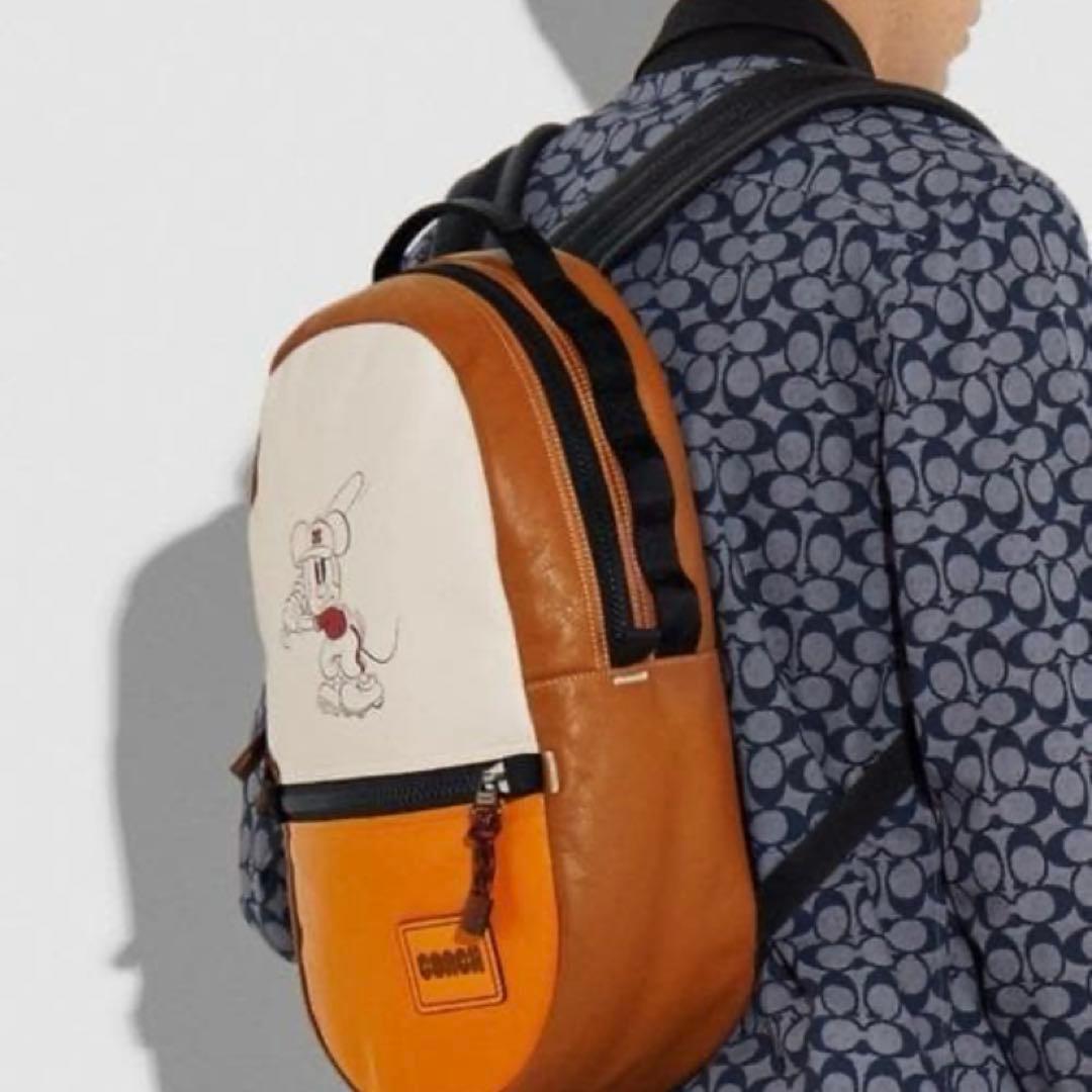 COACH × Disney ミッキー ペイサー バックパック リュック