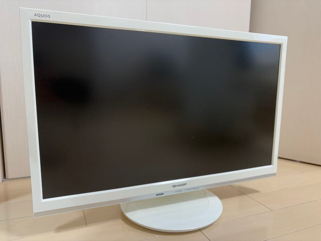 SHARP AQUOS 2T-C24AD ホワイト液晶テレビ 22インチ