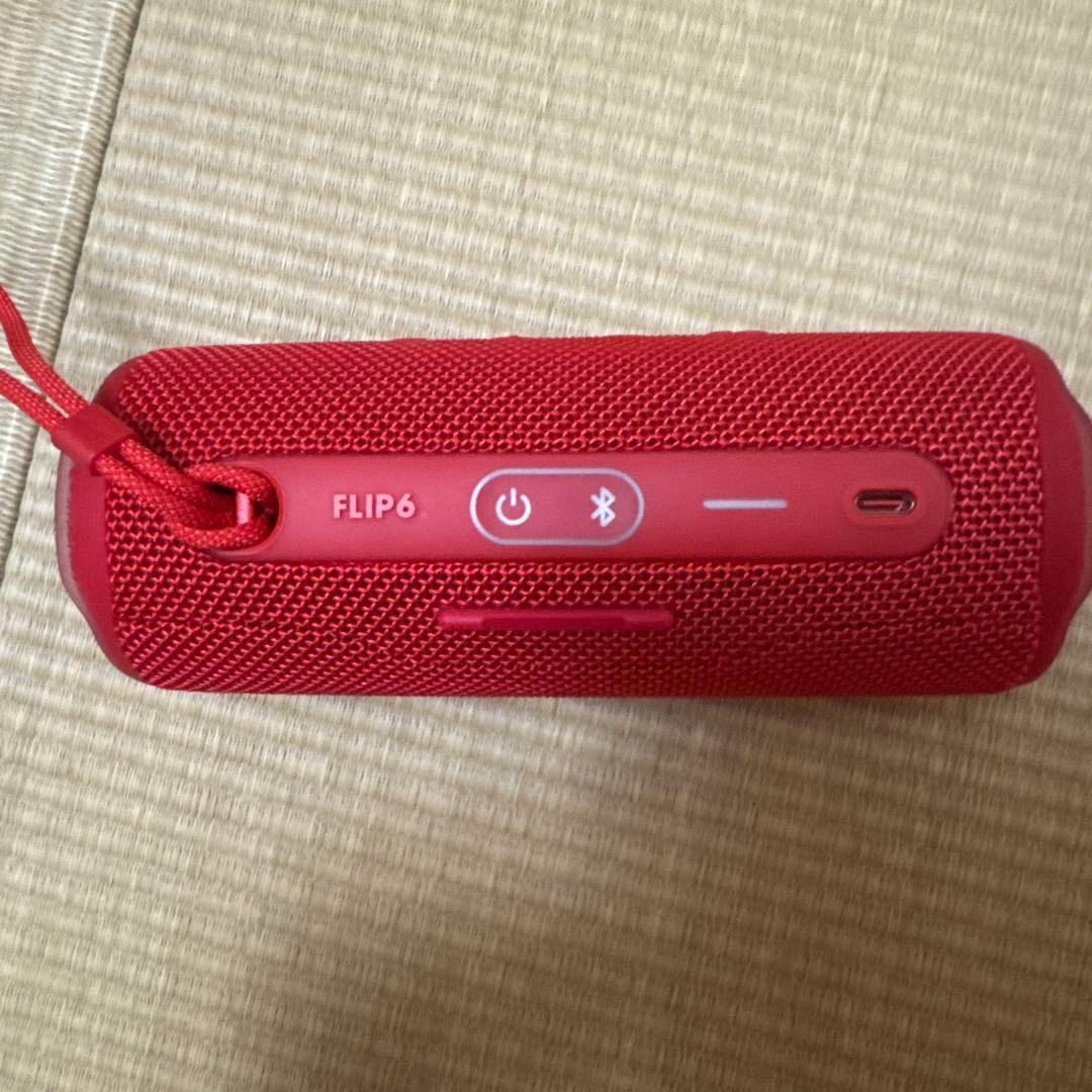 新品未使用　JBL FLIP6 ワイヤレススピーカー レッド