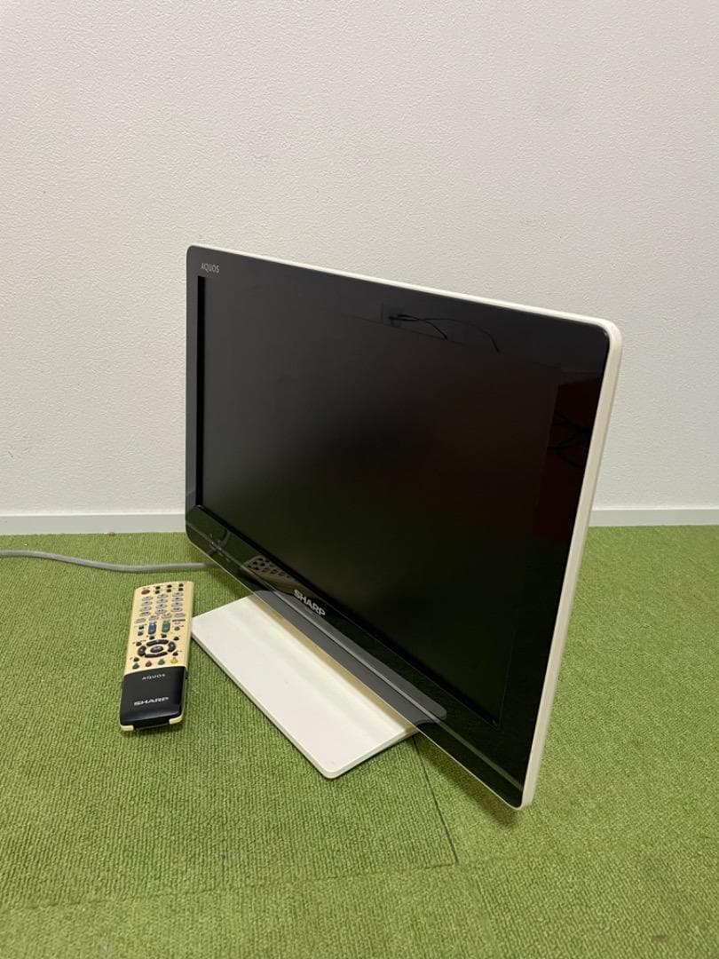 SHARP テレビ すぐ録画可　外付けHDD付き LC-19K5 ハイビジョン