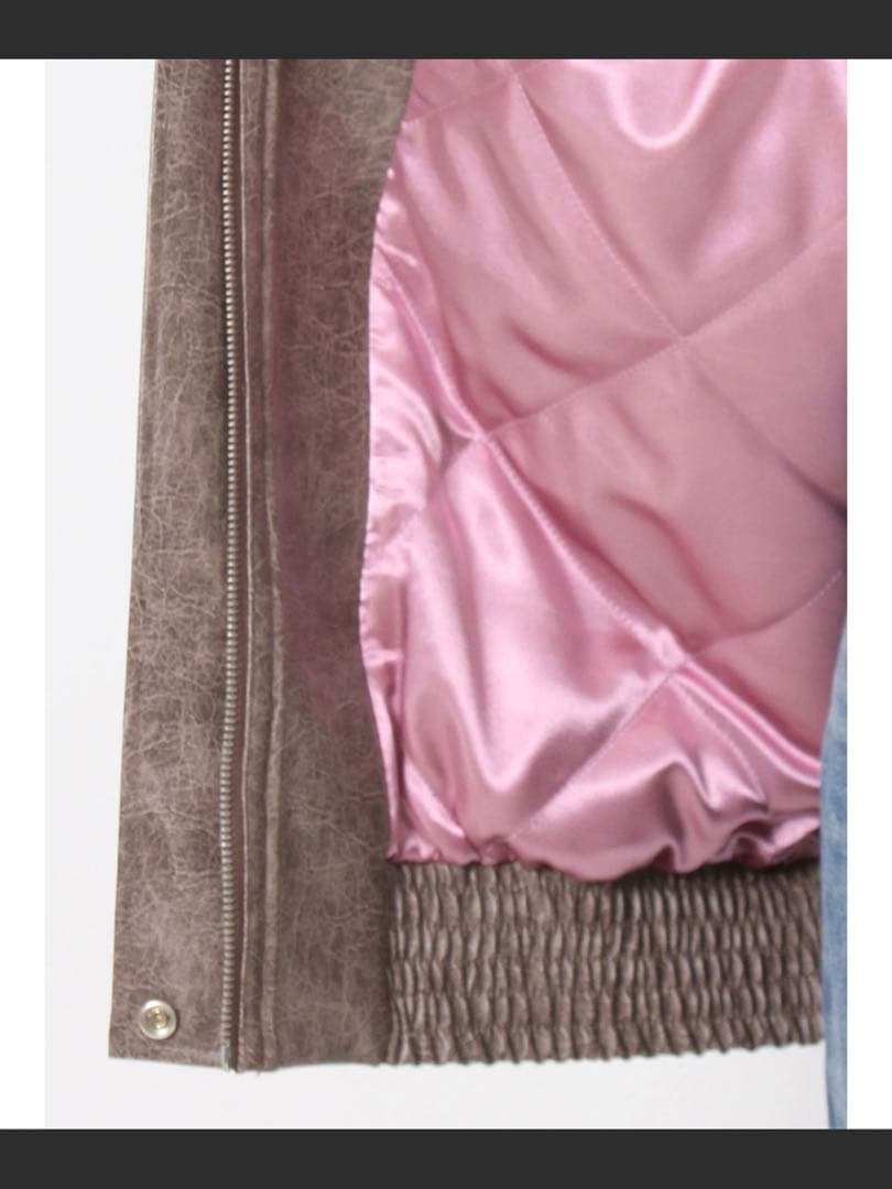 jouetie ファーカラーボンバージャケット